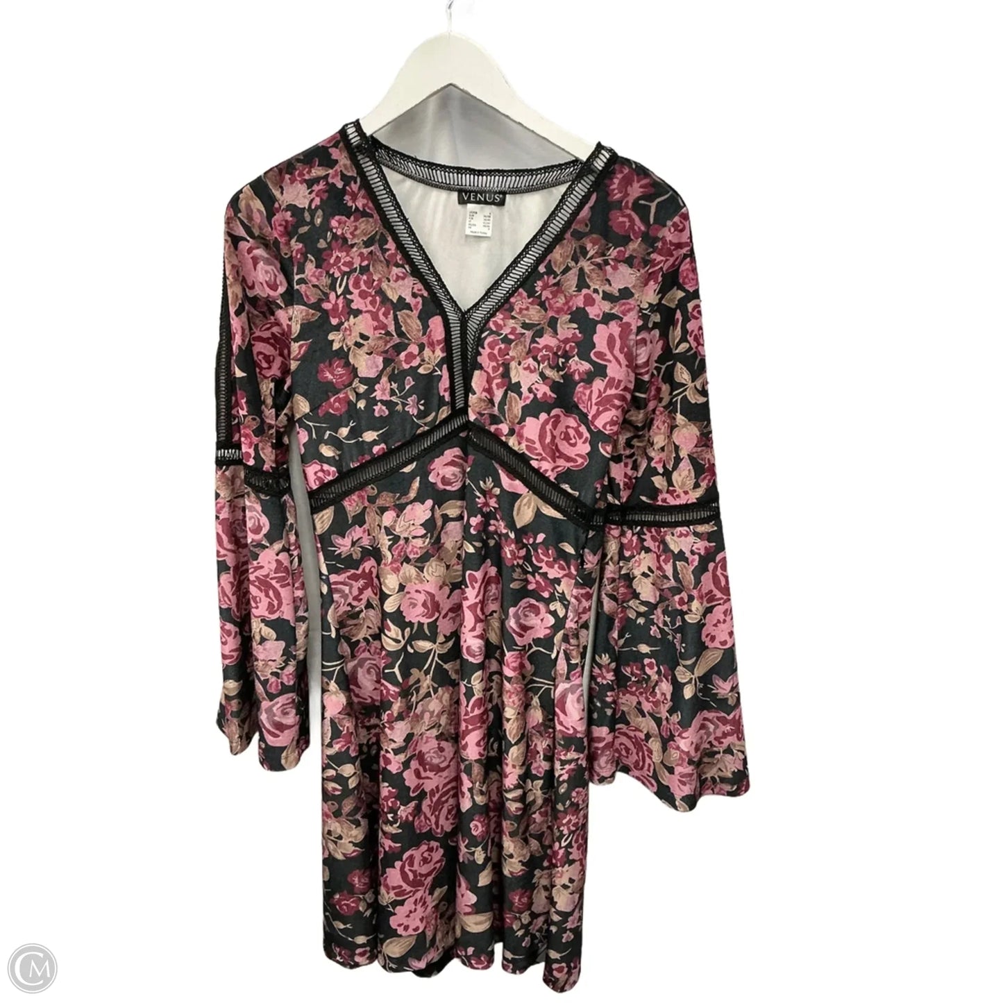 Dress Casual Short By Venus In Floral Print, Size: S