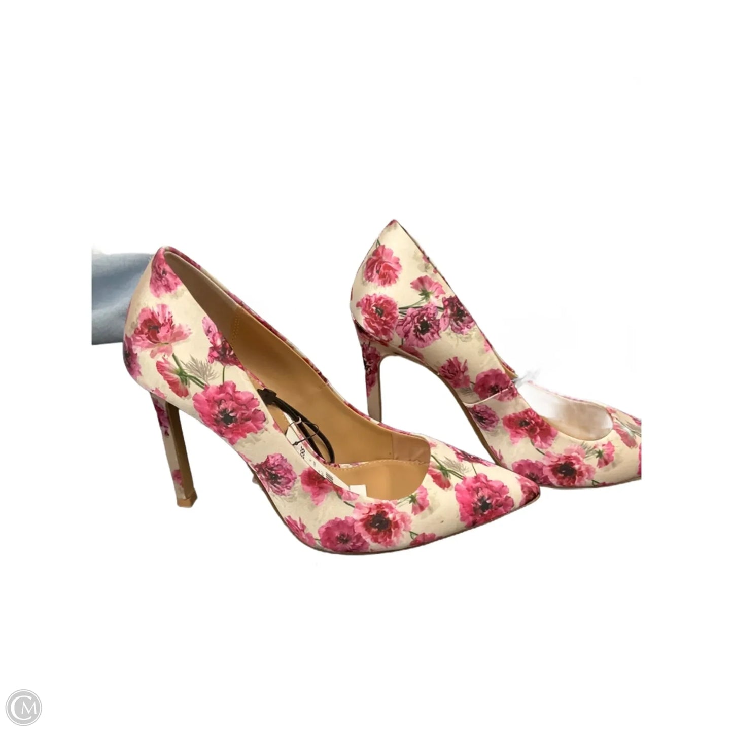 Shoes Heels Stiletto By Express In Floral Print, Size: 7.5