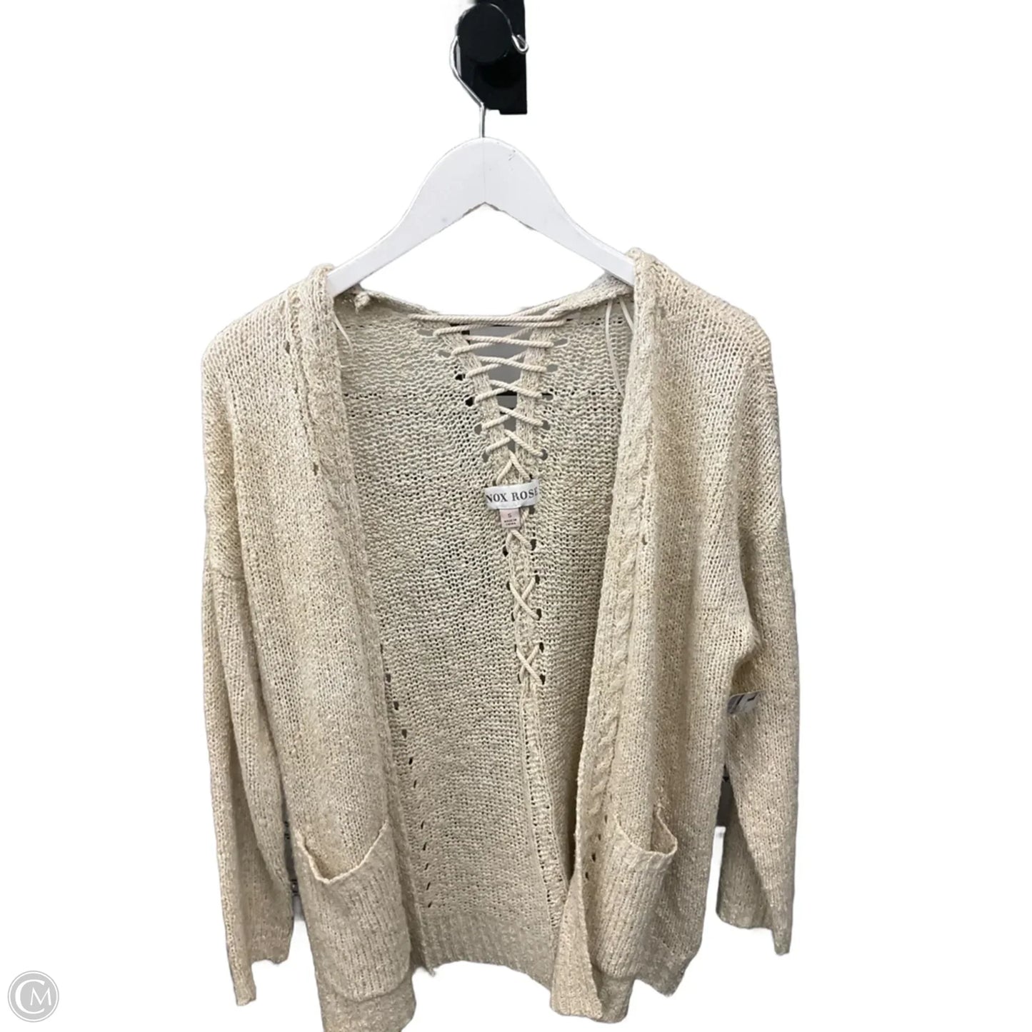 Cardigan By Knox Rose In Beige, Size: S