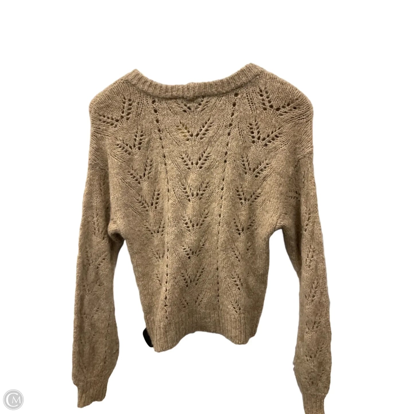 Sweater By American Eagle In Tan, Size: S