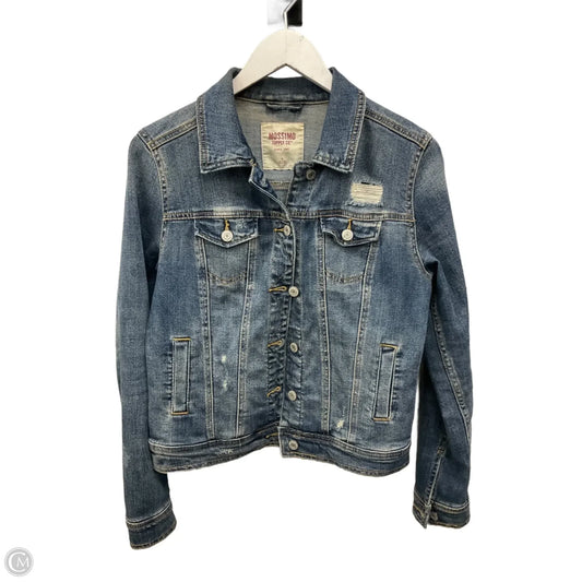 Jacket Denim By Mossimo In Blue Denim, Size: S