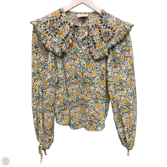 Top Long Sleeve By Universal Thread In Multi-colored, Size: Xs