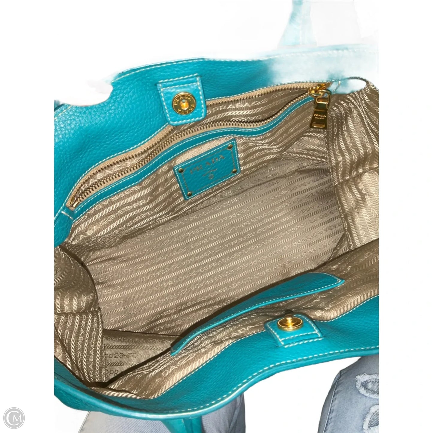 Handbag Luxury Designer By Prada, Size: Large