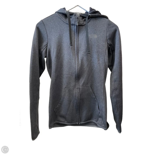 Athletic Jacket By The North Face In Grey, Size: Xs