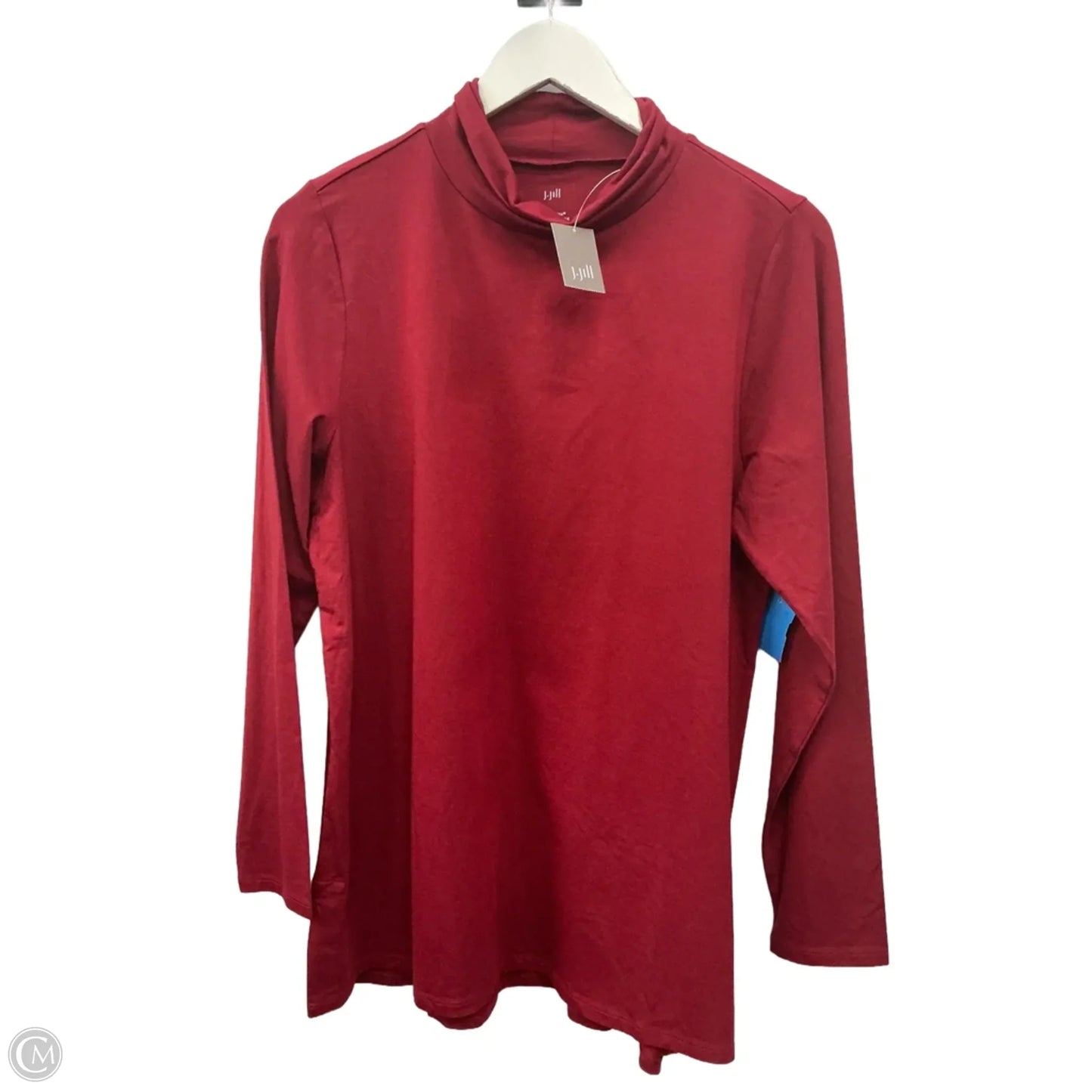 Top Long Sleeve By J. Jill In Red, Size: M