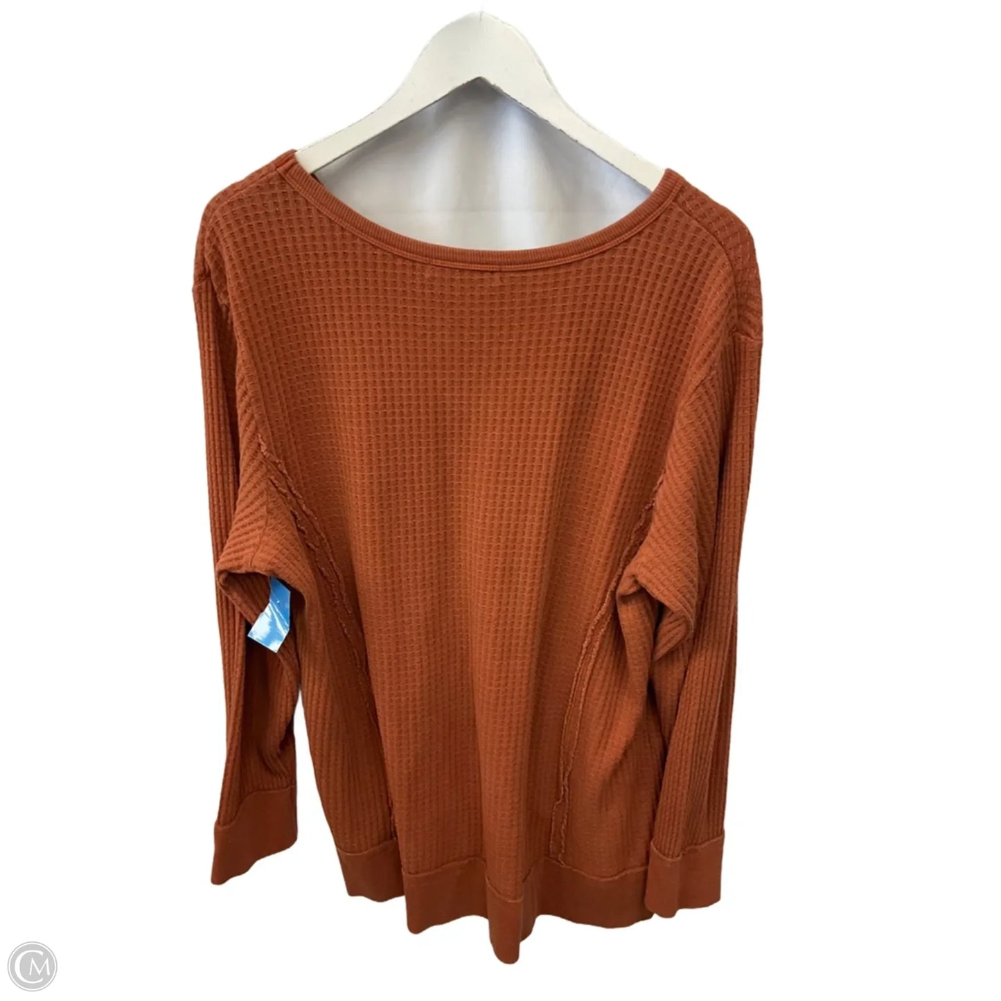 Top Long Sleeve By 89th And Madison In Orange, Size: Xl