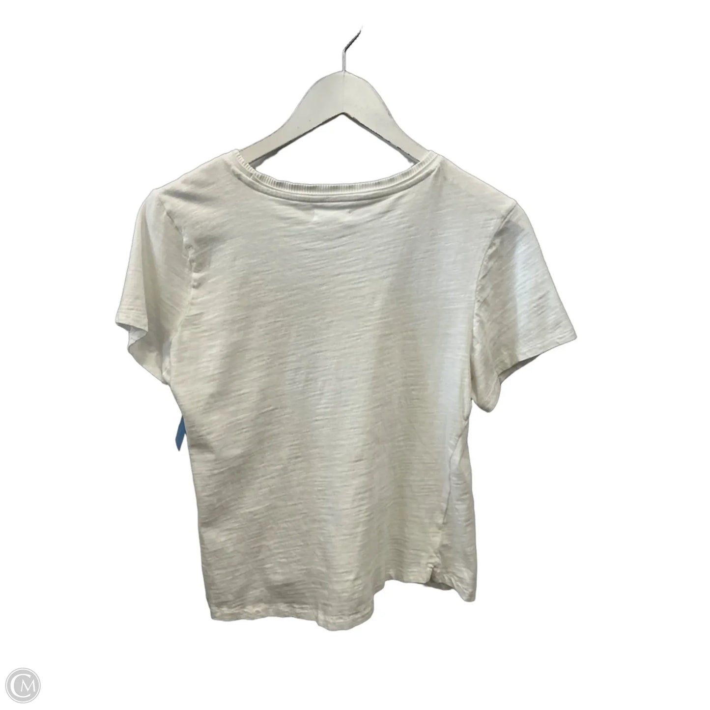 Top Short Sleeve Basic By Grey State In White, Size: L