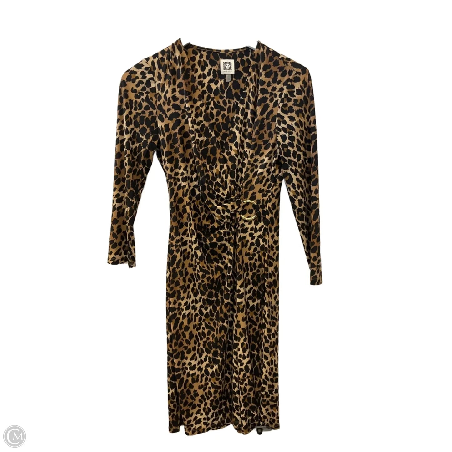 Dress Casual Short By Anne Klein In Animal Print, Size: S