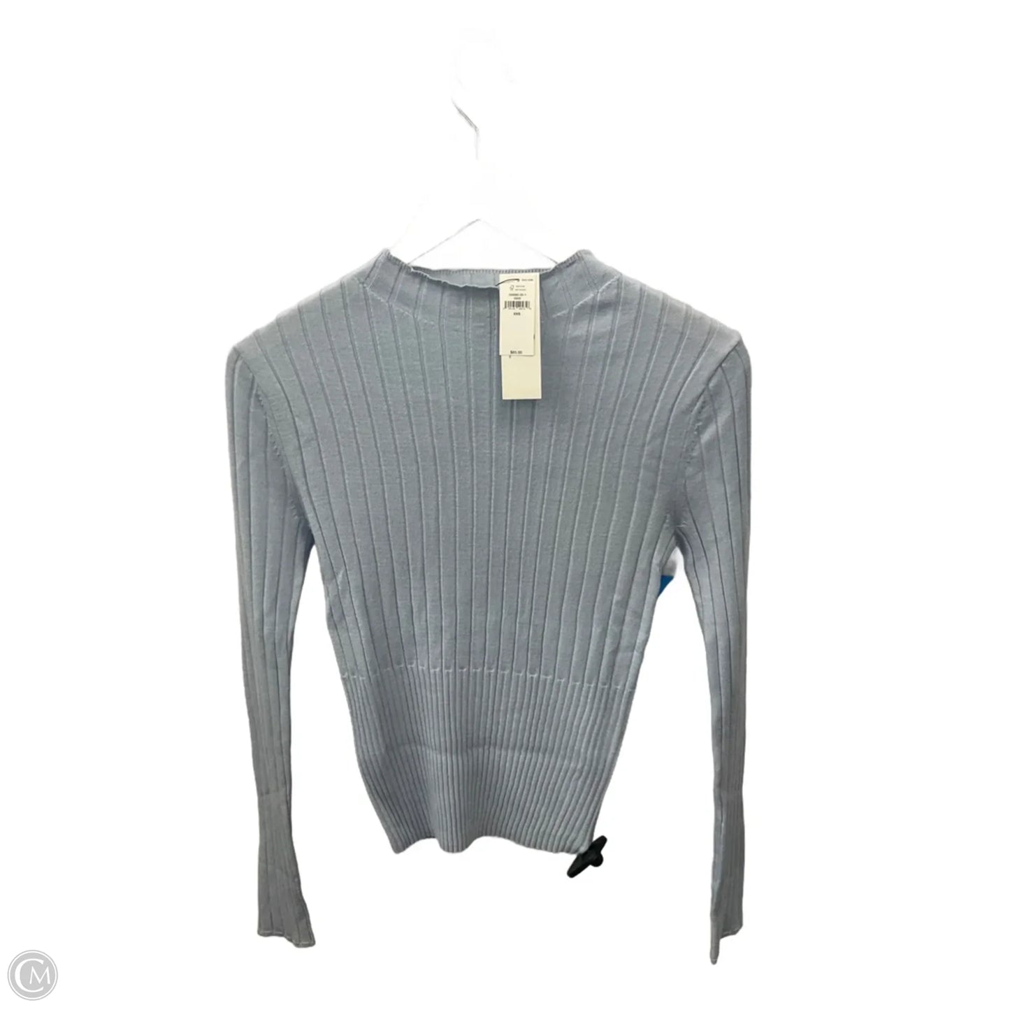 Top Long Sleeve By Banana Republic In Blue, Size: Xs