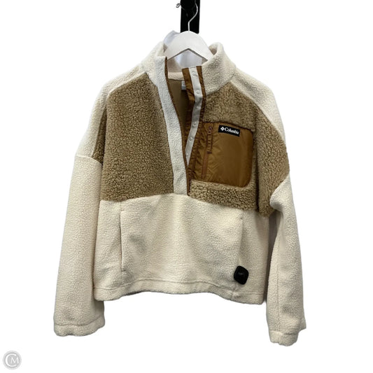 Athletic Fleece By Columbia In Cream, Size: L