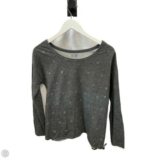 Top Long Sleeve By Aerie In Grey, Size: S