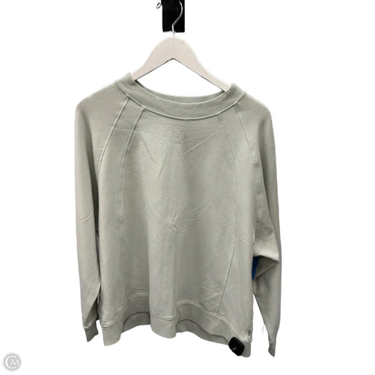 Top Long Sleeve By Eddie Bauer In Green, Size: L