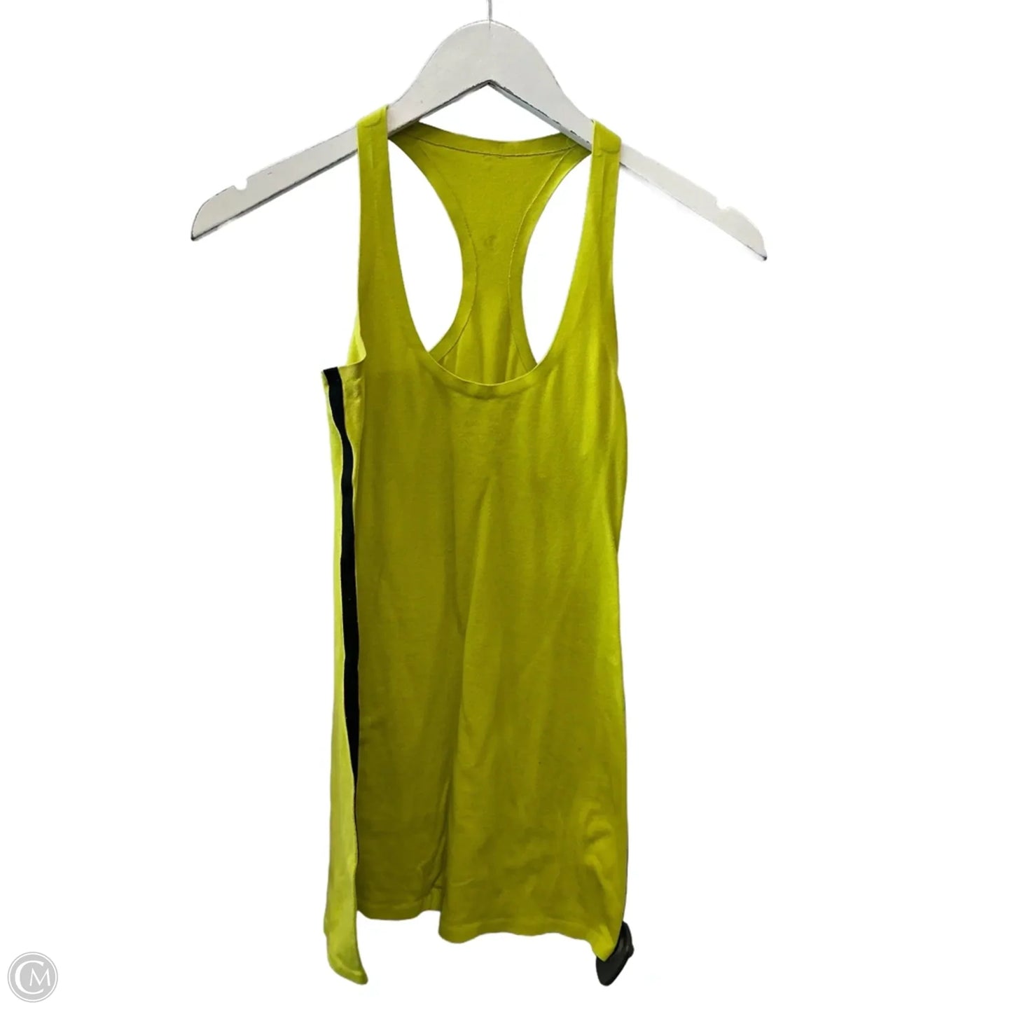 Athletic Tank Top By Lululemon In Chartreuse, Size: 6