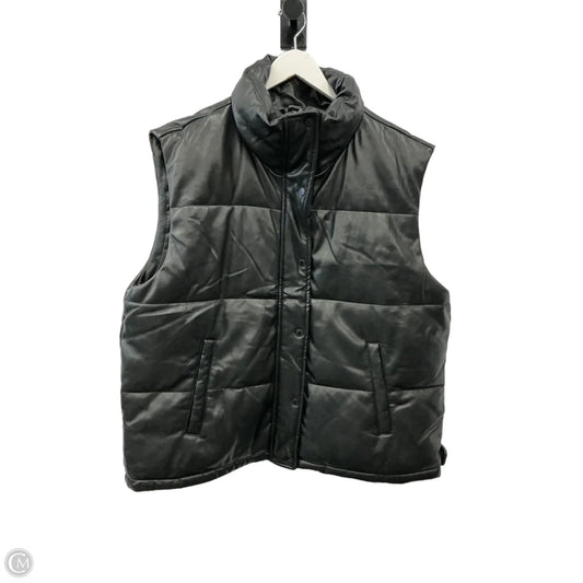 Vest Puffer & Quilted By Abercrombie And Fitch In Black, Size: Xl