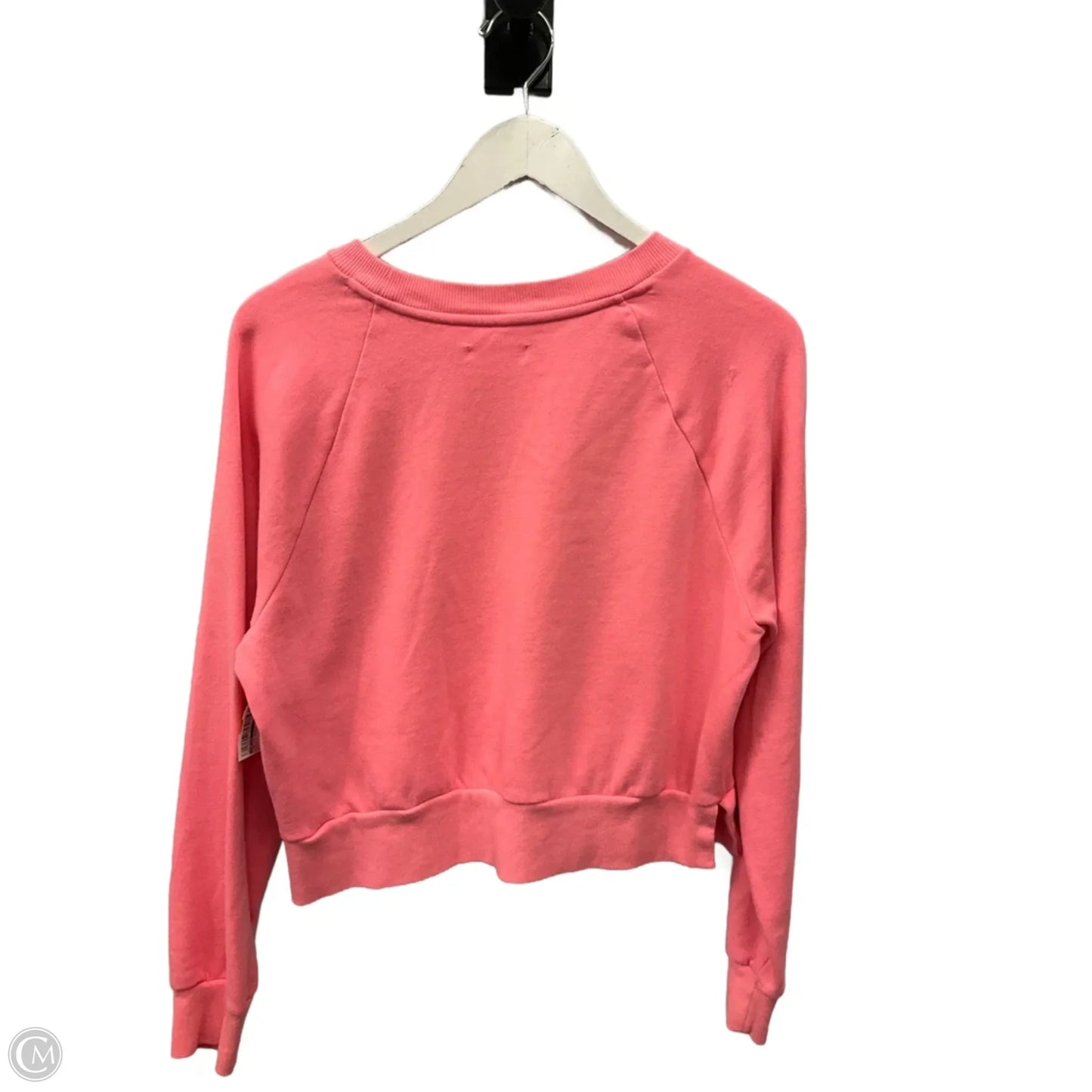 Top Long Sleeve Basic By Colsie In Pink, Size: M
