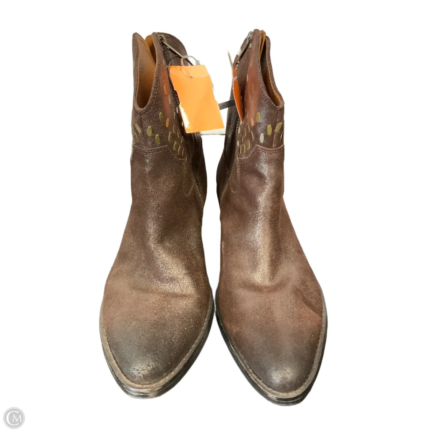 Boots Western By Nine West In Brown, Size: 8