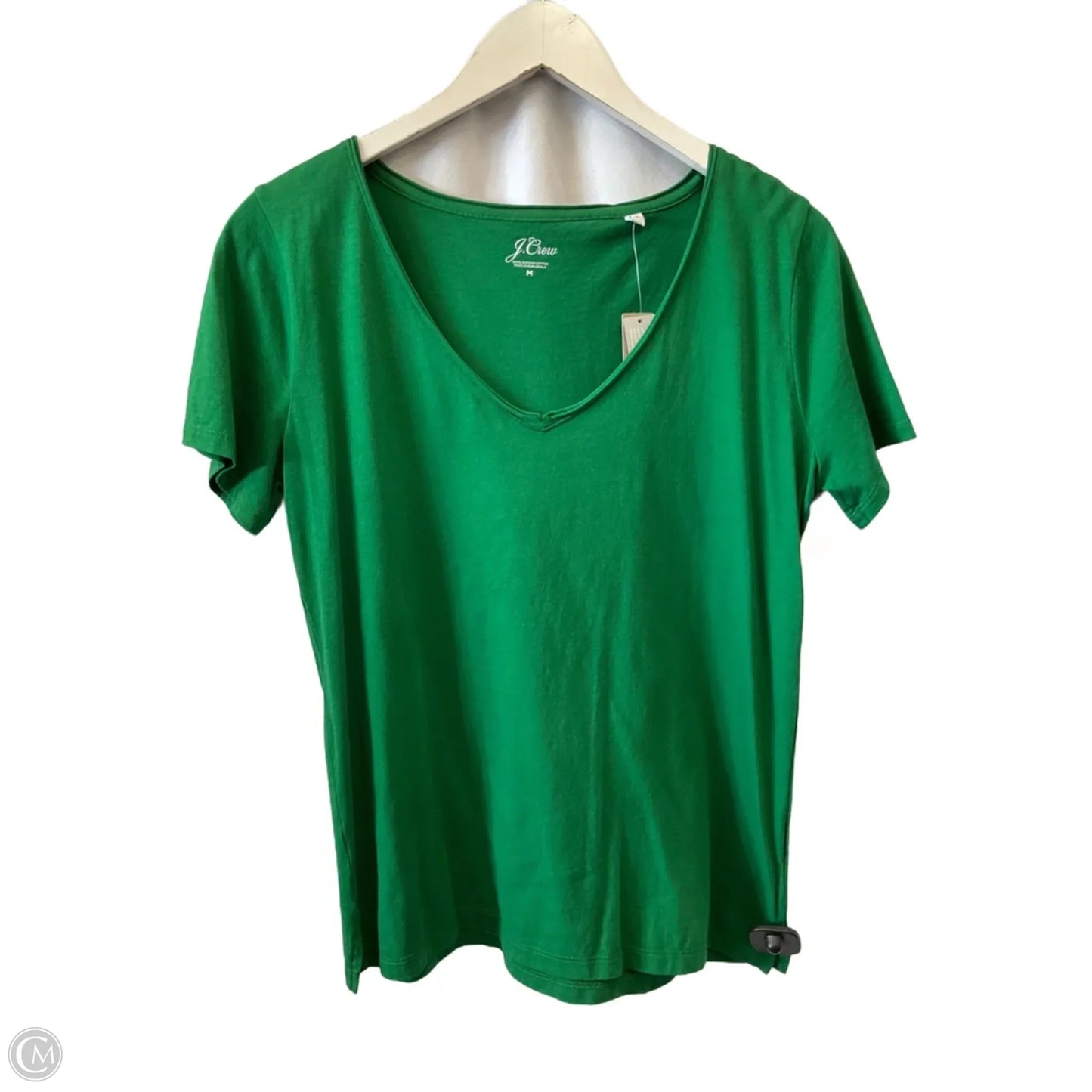 Top Short Sleeve Basic By J. Crew In Green, Size: M