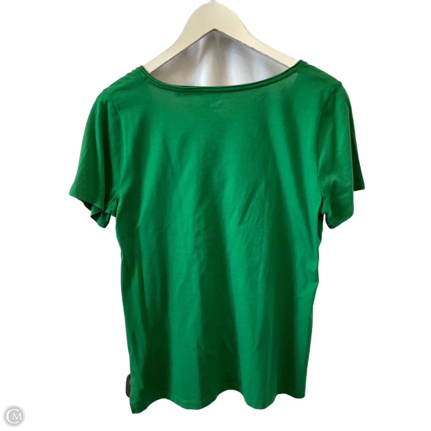 Top Short Sleeve Basic By J. Crew In Green, Size: M