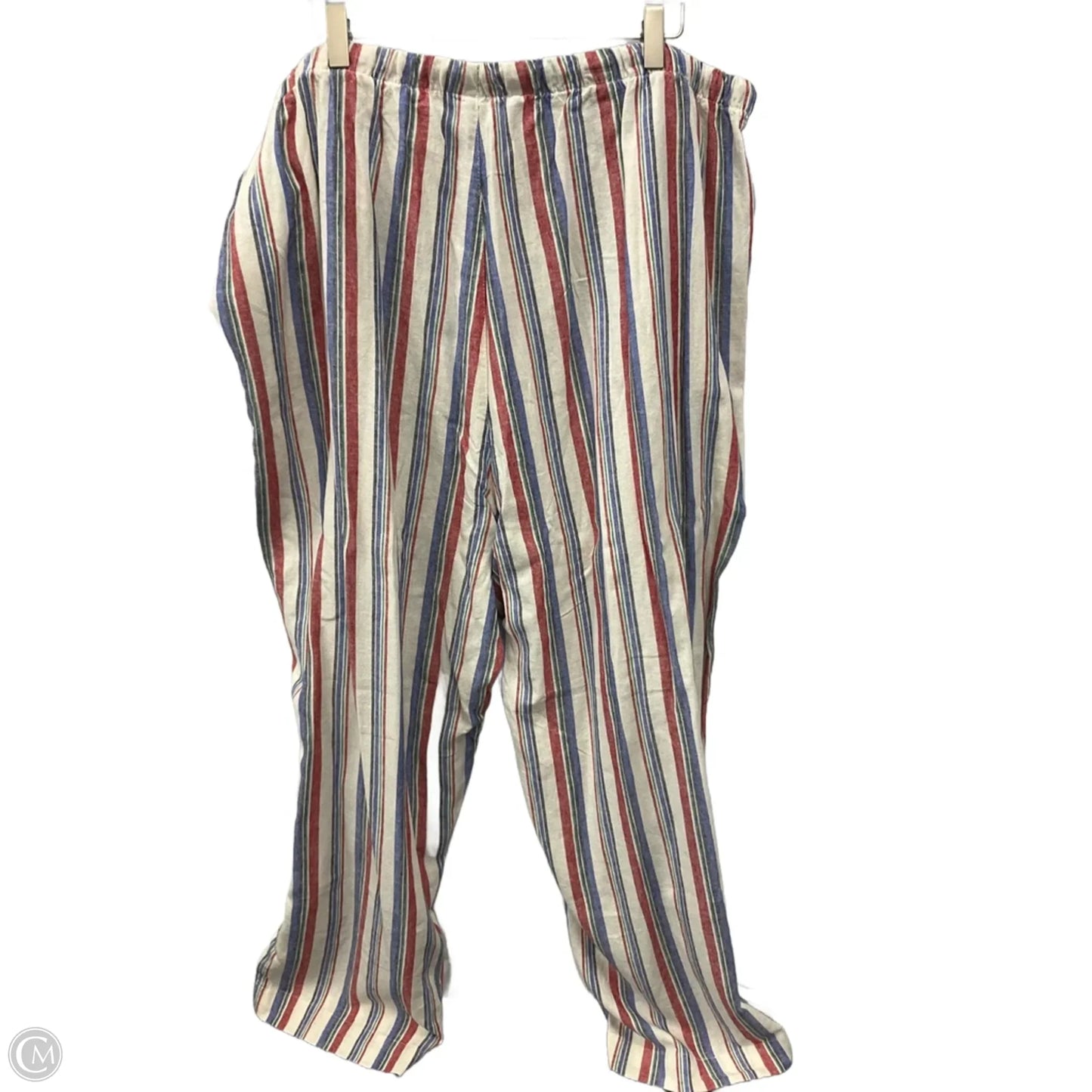 Pants Wide Leg By Old Navy In Striped Pattern, Size: 2x