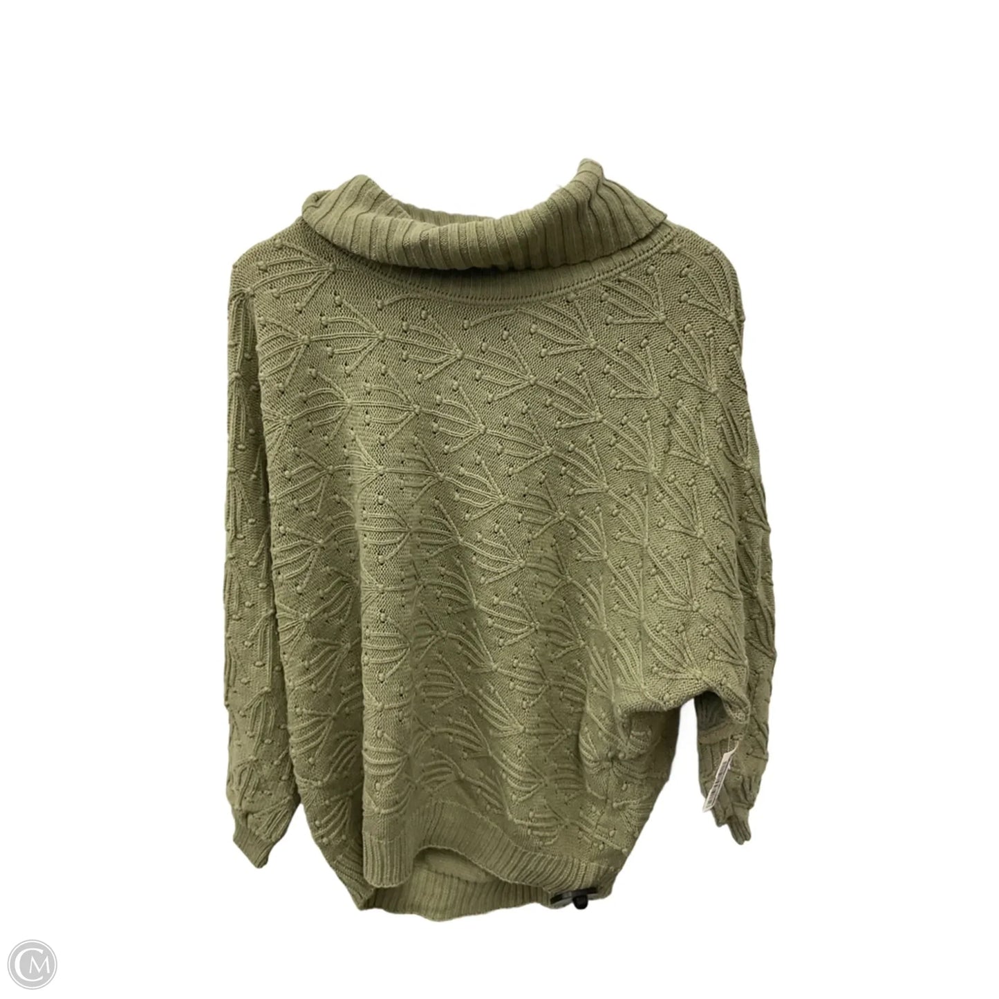 Top Long Sleeve By Clothes Mentor In Green, Size: 1x