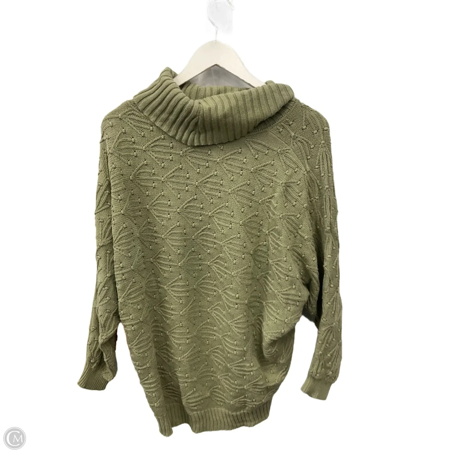 Top Long Sleeve By Clothes Mentor In Green, Size: 1x