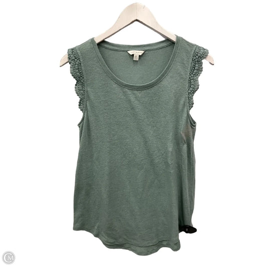 Top Short Sleeve By Lucky Brand In Green, Size: S