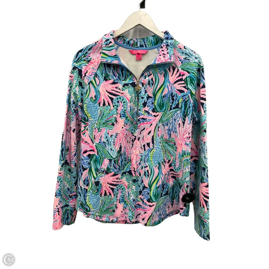 Top Long Sleeve Designer By Lilly Pulitzer In Multi-colored, Size: M