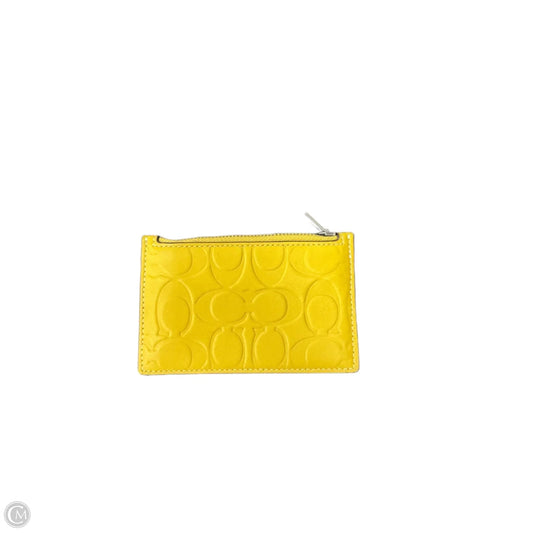 Wallet Designer By Coach, Size: Small