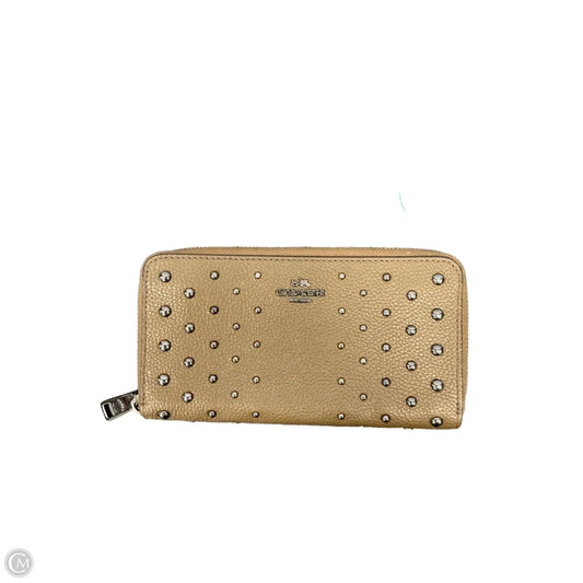 Wallet Designer By Coach, Size: Large