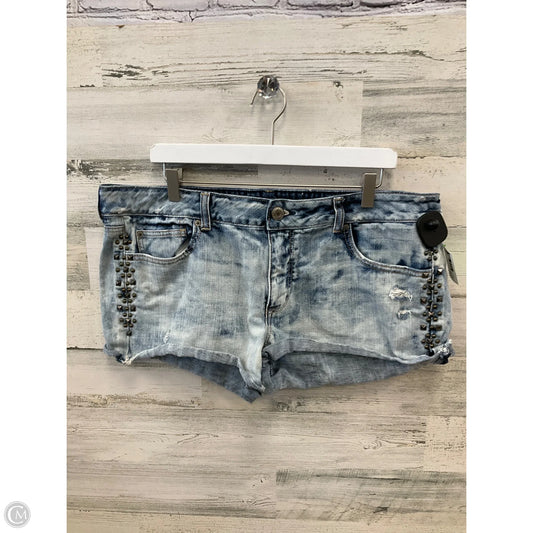 Shorts By American Eagle In Blue Denim, Size: 18