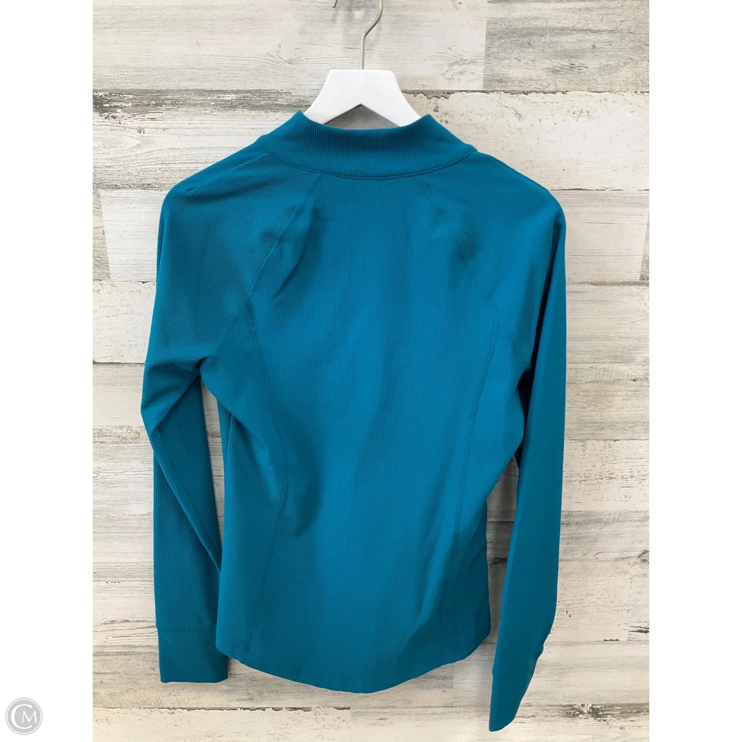 Athletic Sweatshirt Collar By 90 Degrees By Reflex In Teal, Size: L