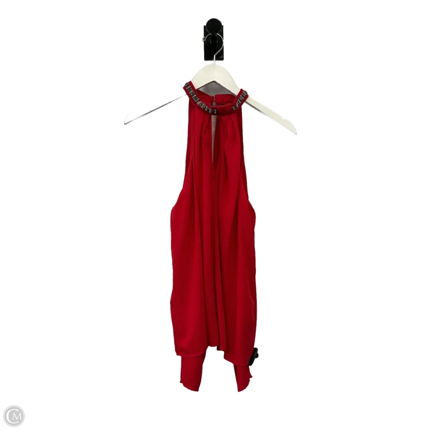Top Sleeveless By Bold Elements In Red, Size: M