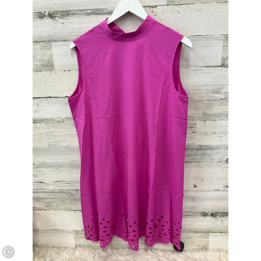 Dress Casual Short By Clothes Mentor In Pink, Size: L
