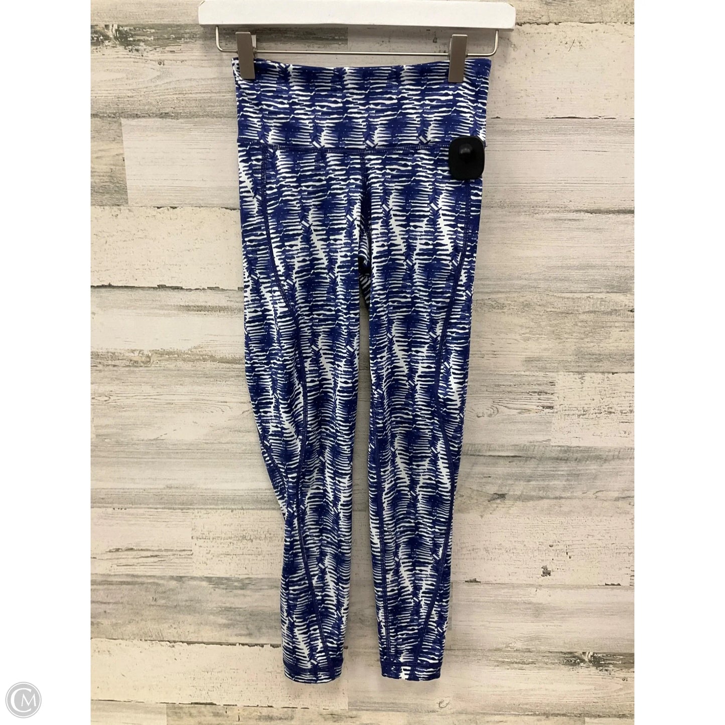 Athletic Leggings By Vineyard Vines In Blue & White, Size: Xxs