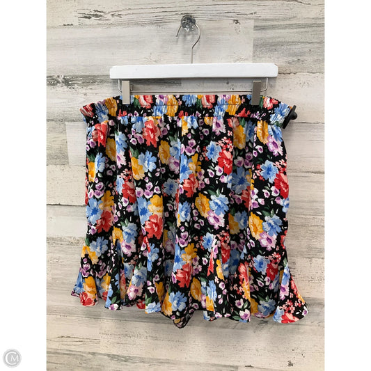 Shorts By Cotton Bleu In Floral Print, Size: 3x