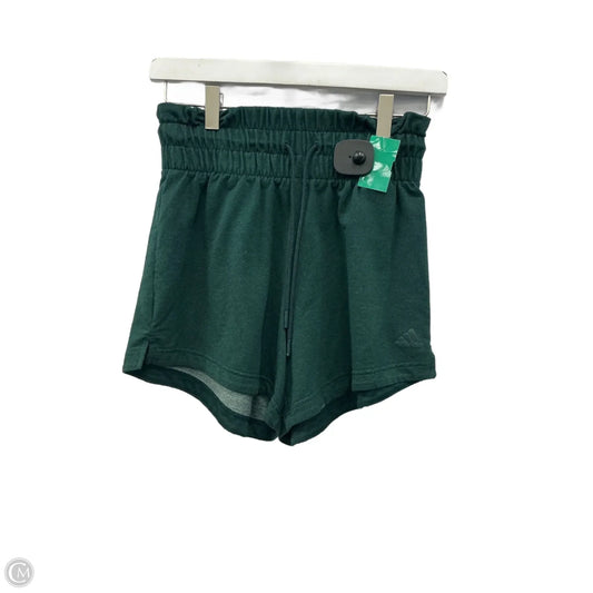 Athletic Shorts By Adidas In Green, Size: Xs
