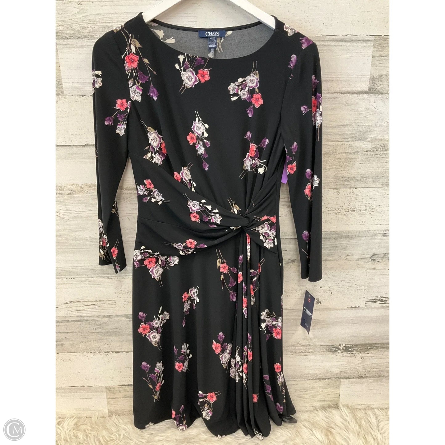 Dress Casual Short By Chaps In Black, Size: S