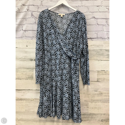 Dress Casual Short By Michael By Michael Kors In Blue, Size: 2x