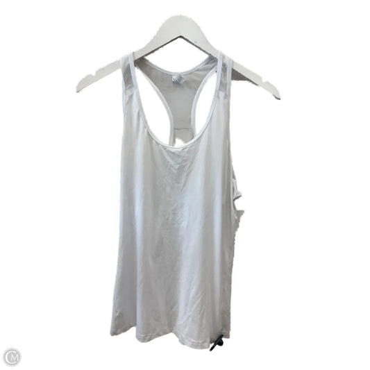 Athletic Tank Top By Athleta In White, Size: M