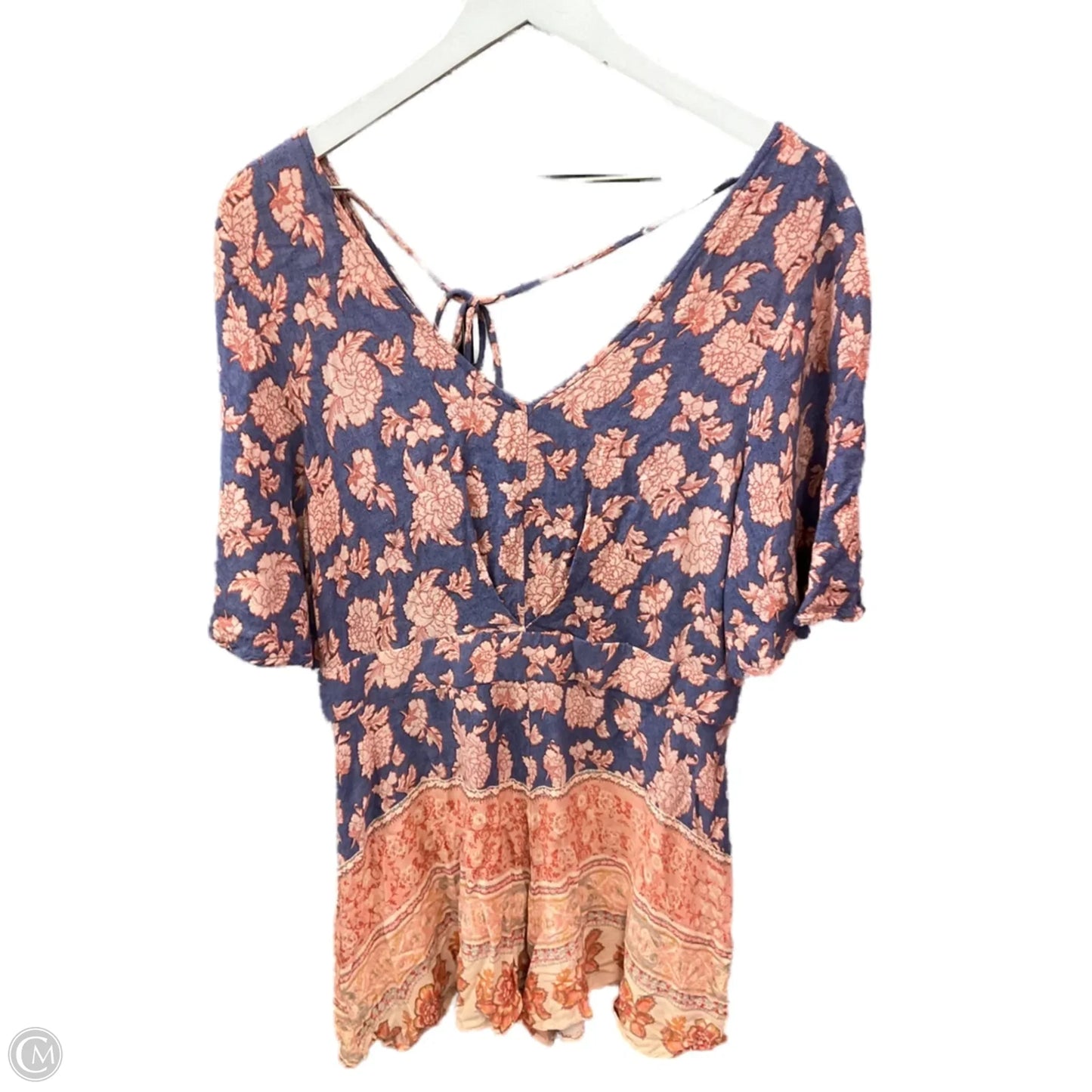 Romper By Xhilaration In Blue, Size: L