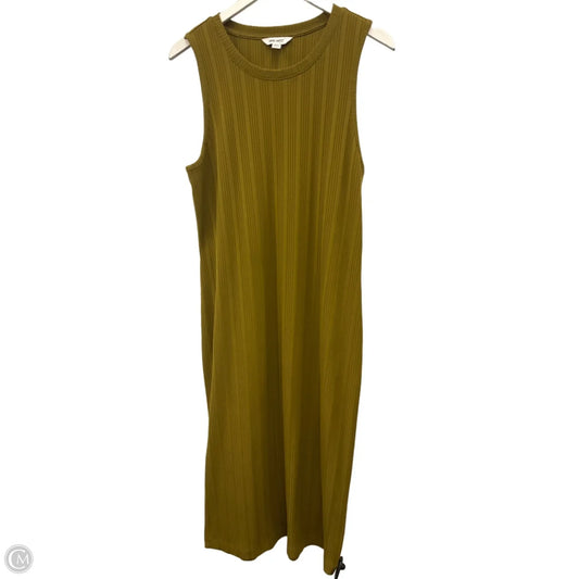 Dress Casual Midi By Nine West In Gold, Size: Xxl