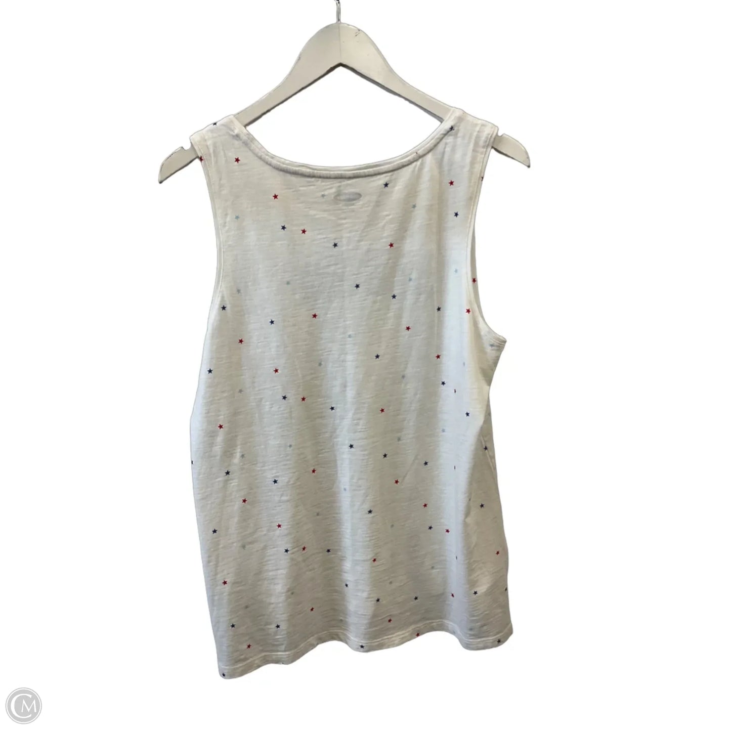 Tank Top By Old Navy In Blue & Red & White, Size: L