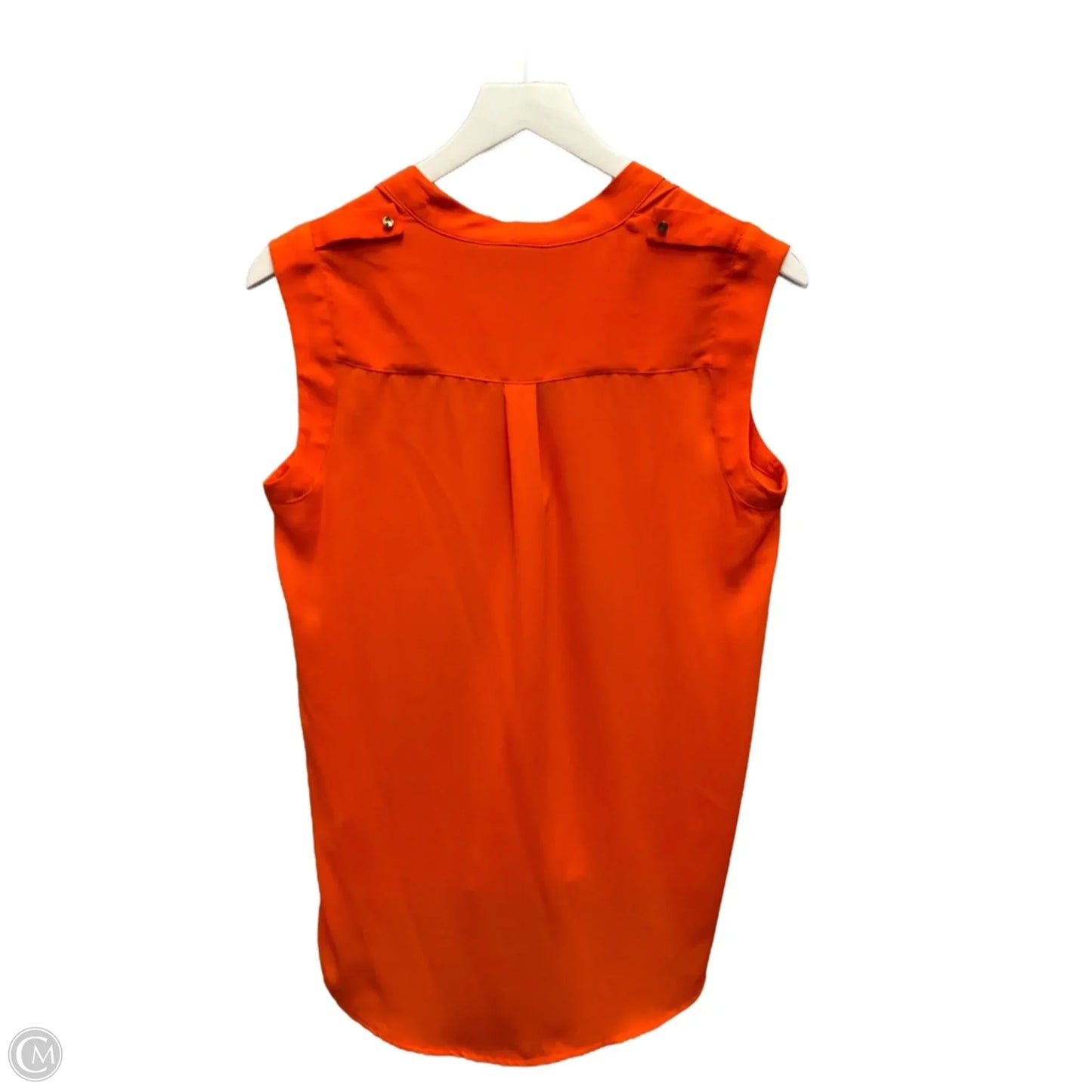 Top Sleeveless By Apt 9 In Orange, Size: S