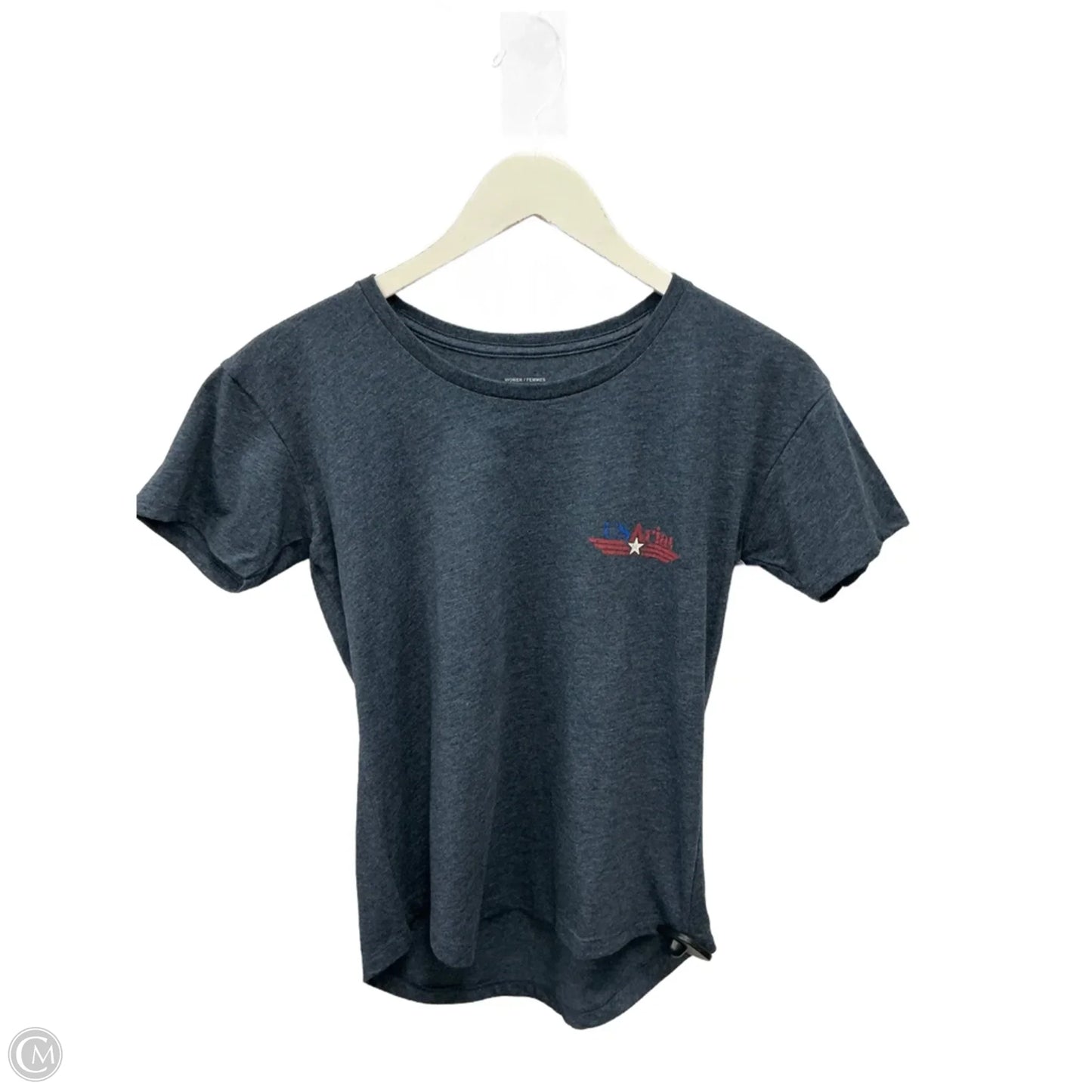 Top Short Sleeve By Ariat In Blue, Size: Xs