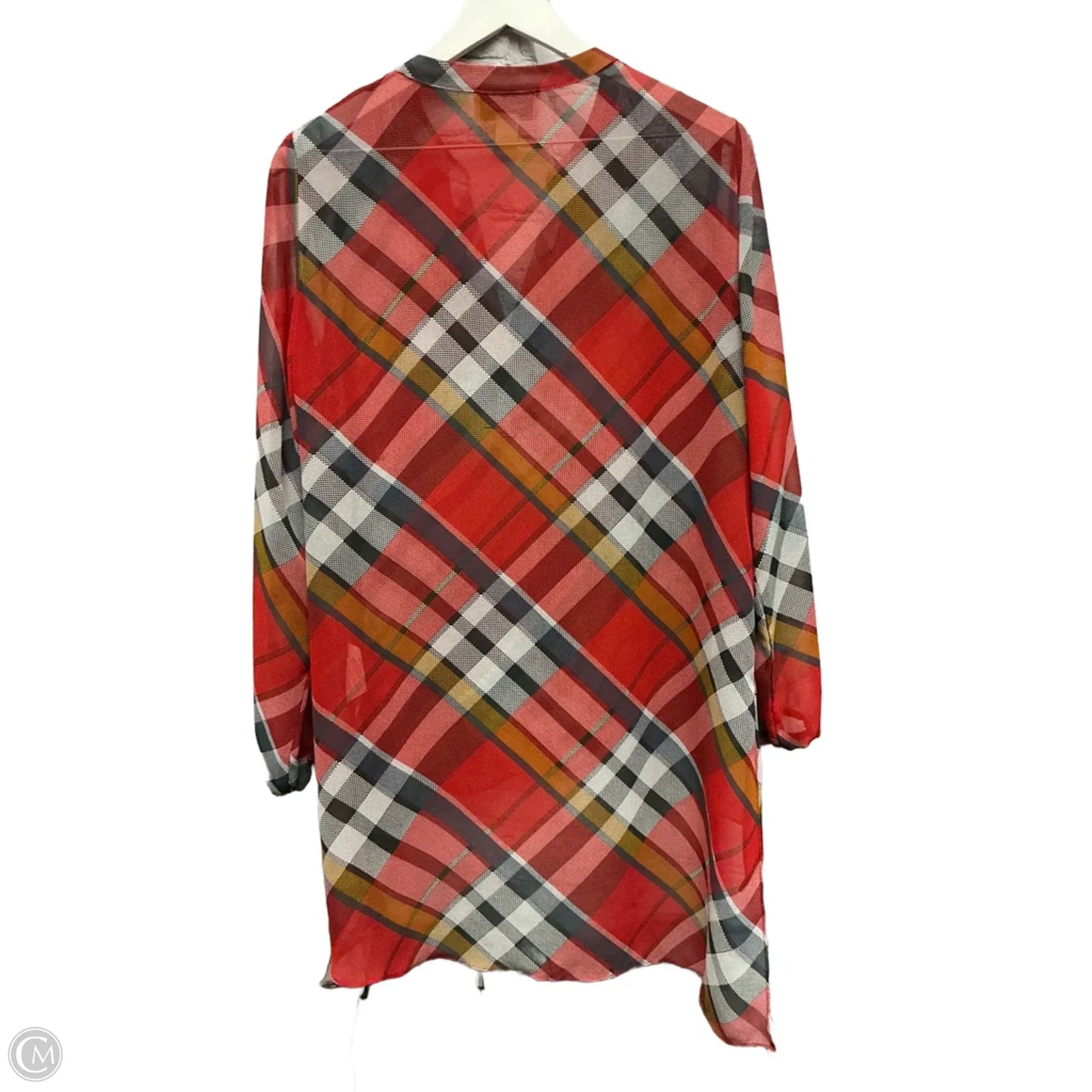 Top Long Sleeve By Joseph Ribkoff In Red, Size: M
