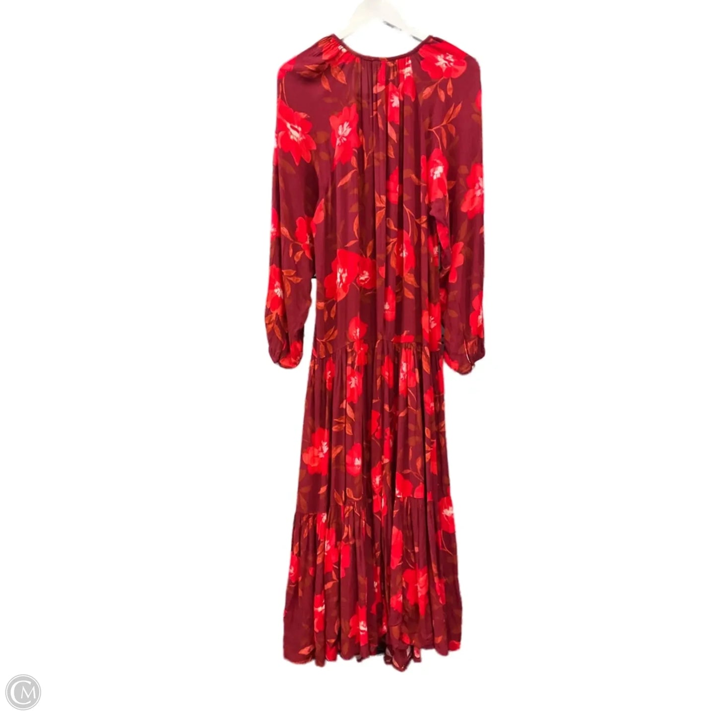 Dress Casual Maxi By Sonoma In Maroon, Size: 0x