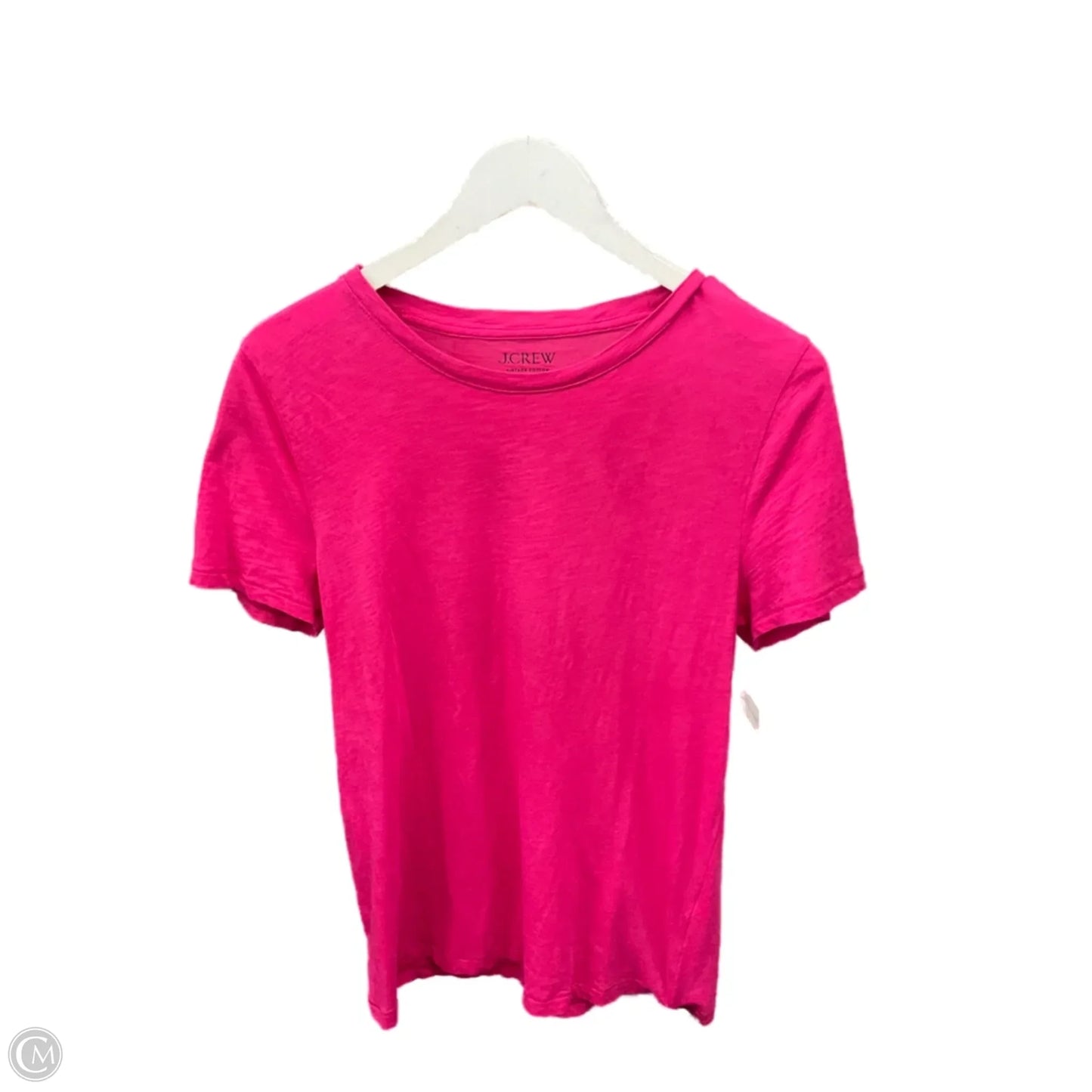 Top Short Sleeve Basic By J. Crew In Pink, Size: M