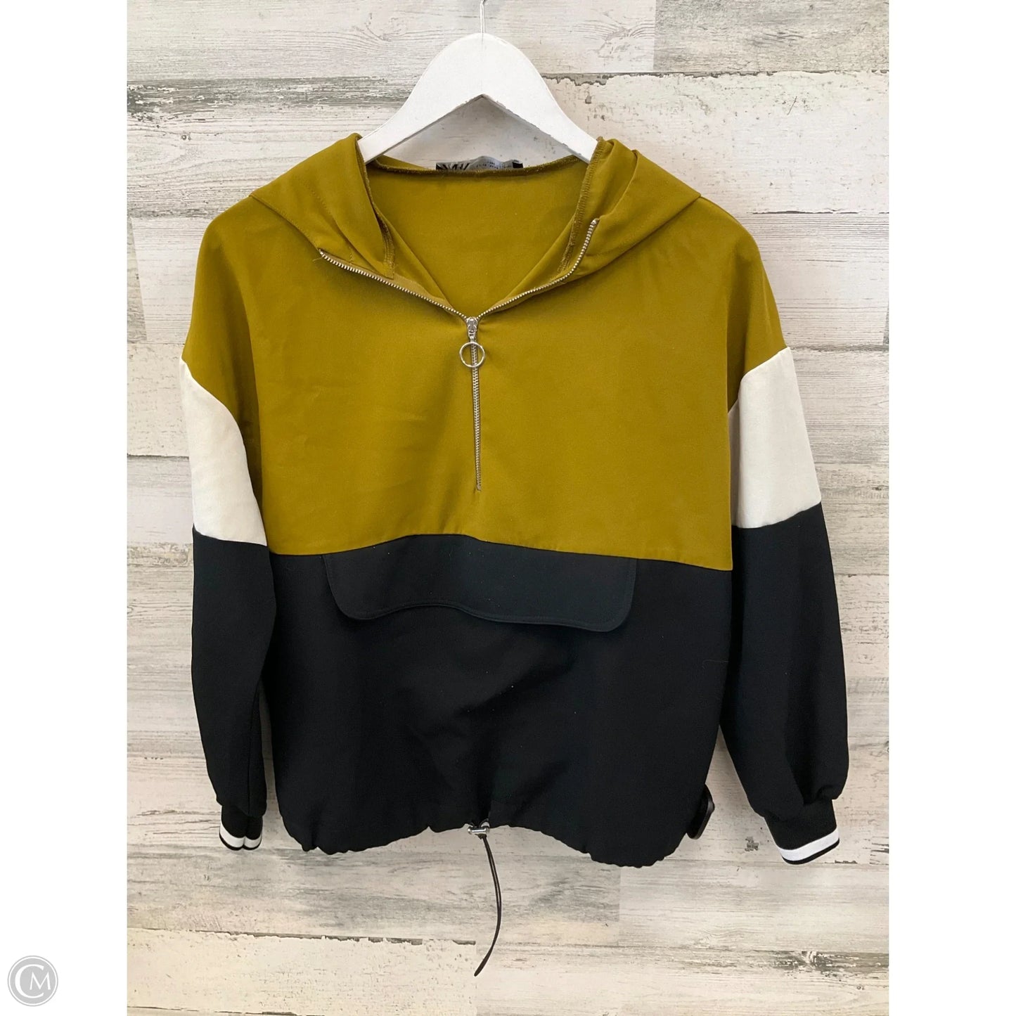 Jacket Other By Zara In Black & Gold, Size: Xs