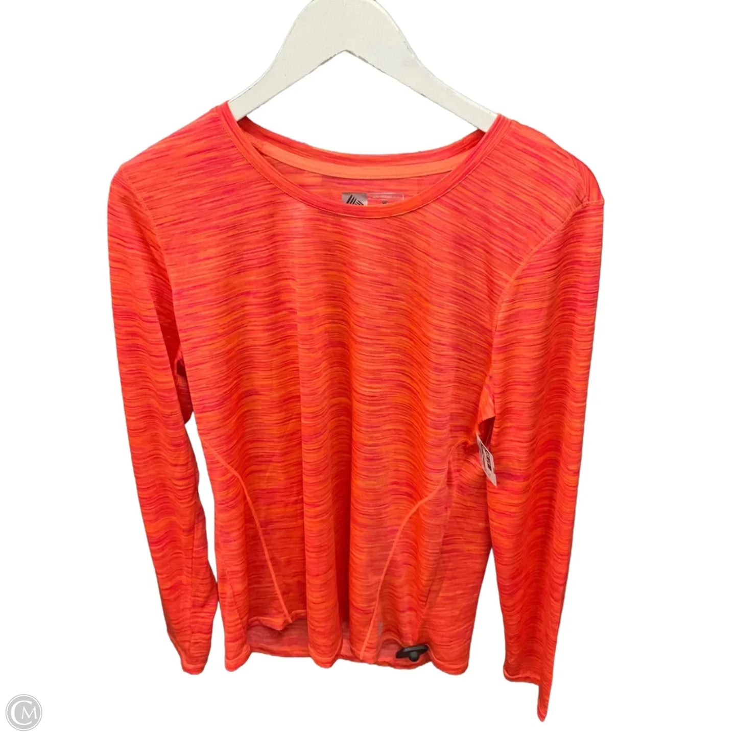 Athletic Top Long Sleeve Crewneck By Rbx In Orange, Size: Xl
