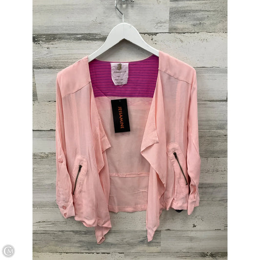 Cardigan By Clothes Mentor In Pink, Size: S